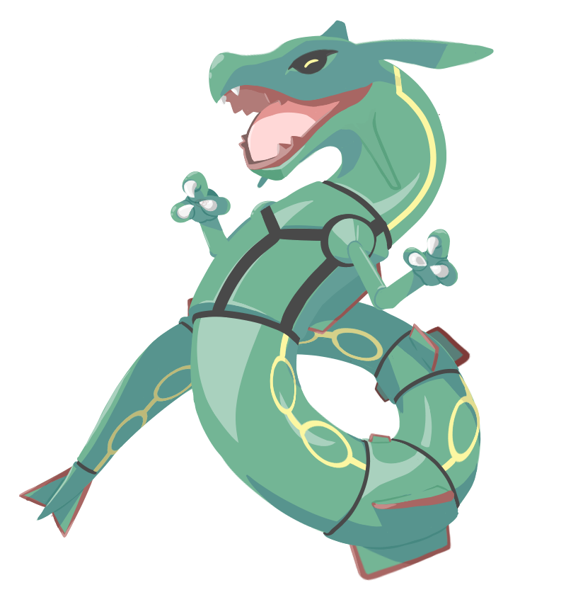 Rayquaza Corrupted Sticker - Rayquaza Corrupted - Discover & Share