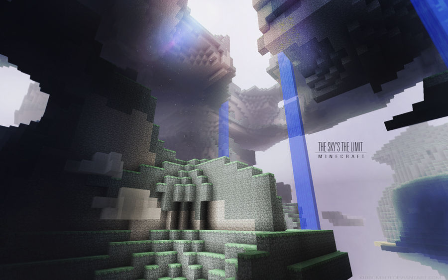 Minecraft: The Sky's the Limit by Kidbomber on DeviantArt