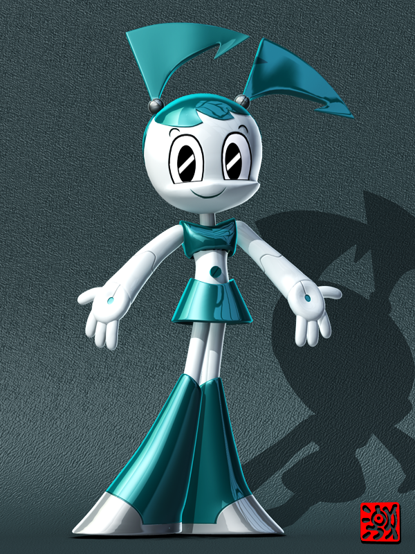 Jenny Wakeman (XJ-9): Sitting (HD Art) by HankstermanArt on DeviantArt