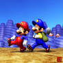 Mario and Luigi and Goomba