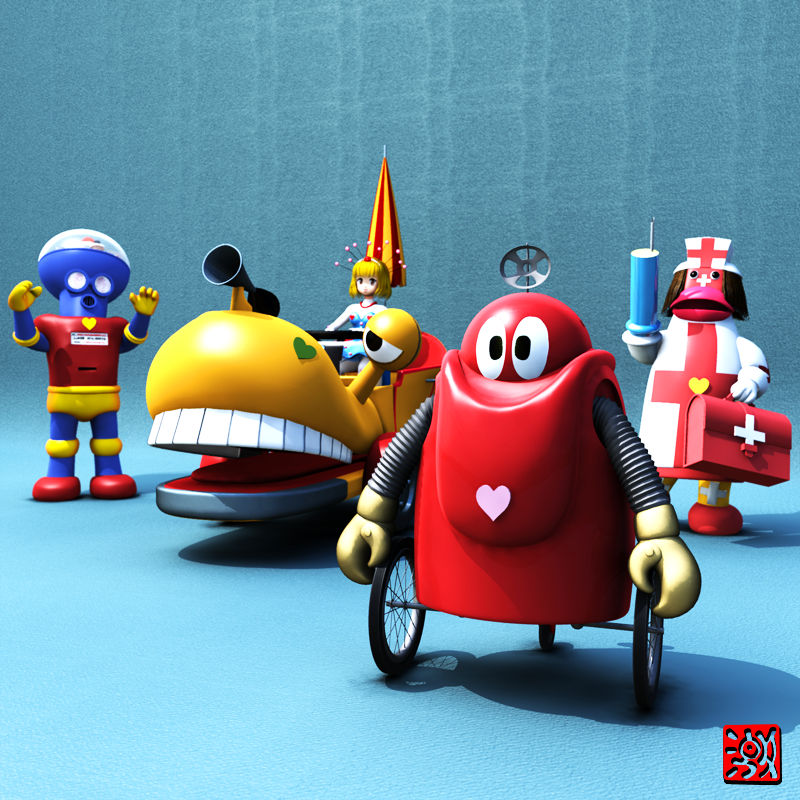 Ganbare!! Robocon by GEKIMURA on DeviantArt