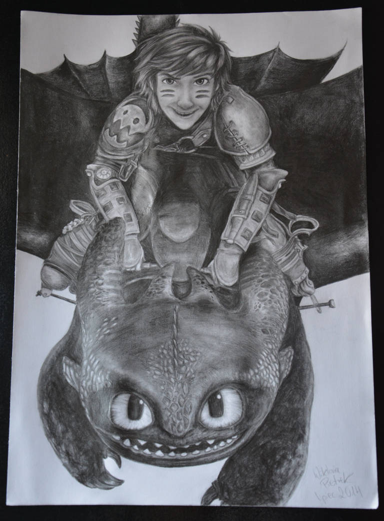 Toothless and Hiccup