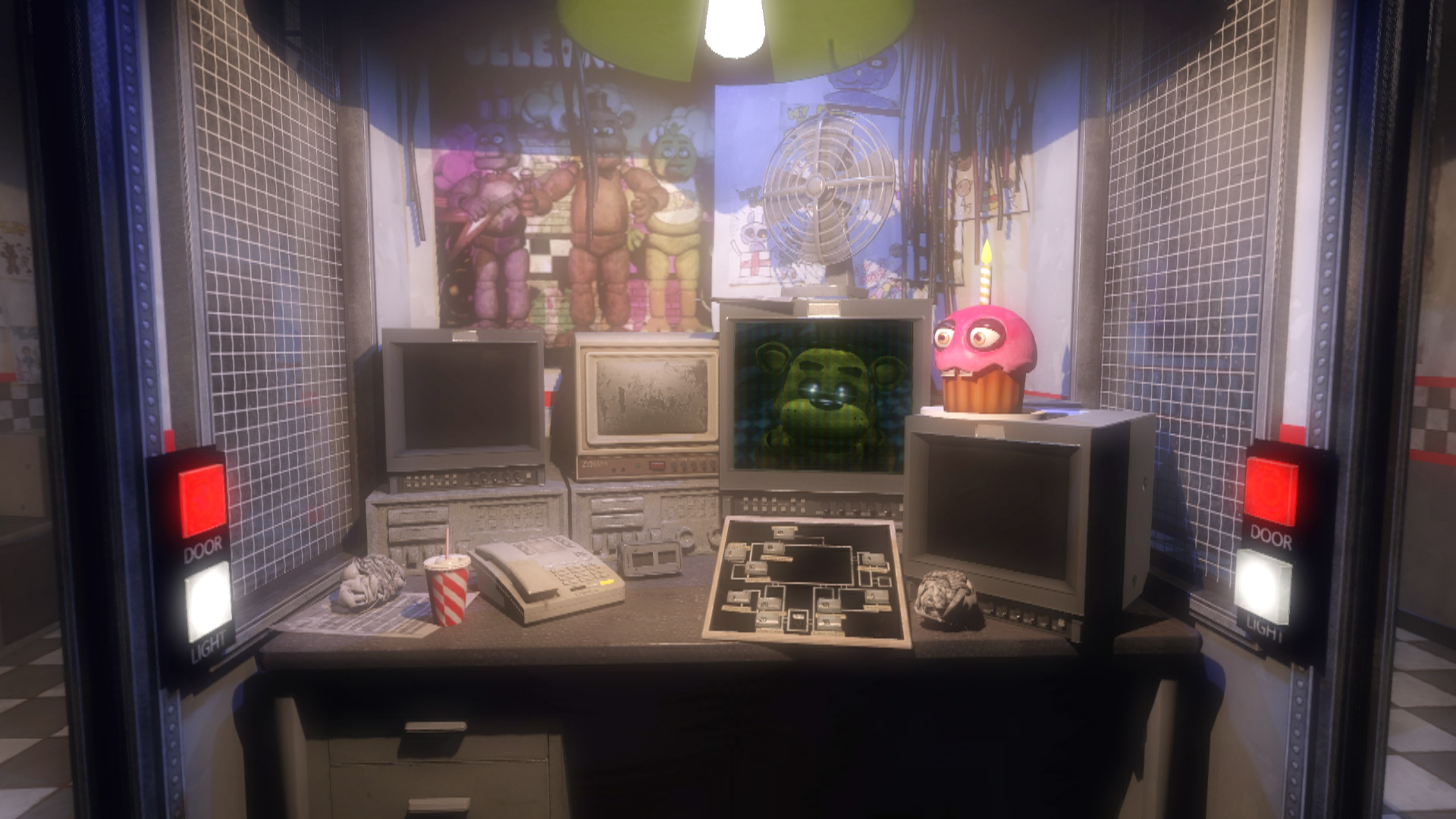 C4D)Fnaf 1 HW Office by ChArSsSs on DeviantArt