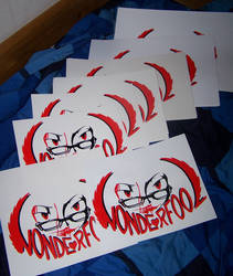 Wonderfool serigraph 2nd- done by strawberryzombie