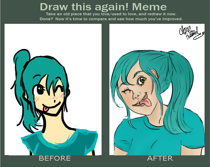 Draw This Again! Meme