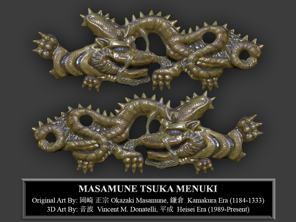 Masamune Tsuka Menuki