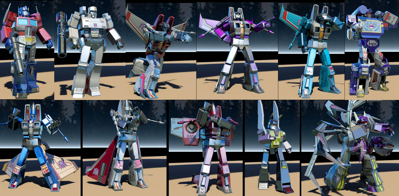 The Transformers - Render Test by GeneralSoundwave on DeviantArt