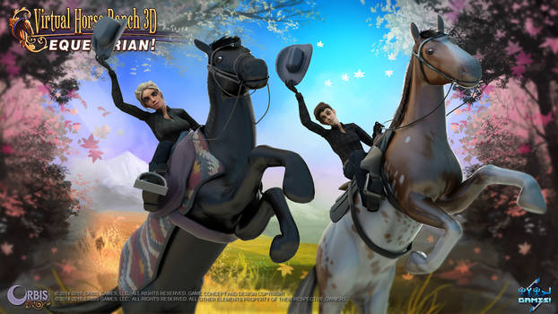 Virtual Horse Ranch 3D - Equestrian! - Yee Haw!!