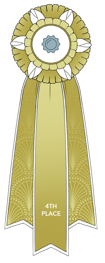 4th Place Ribbon by Beyond-The-Embers on DeviantArt