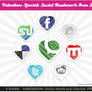 Heart Social Media Icons