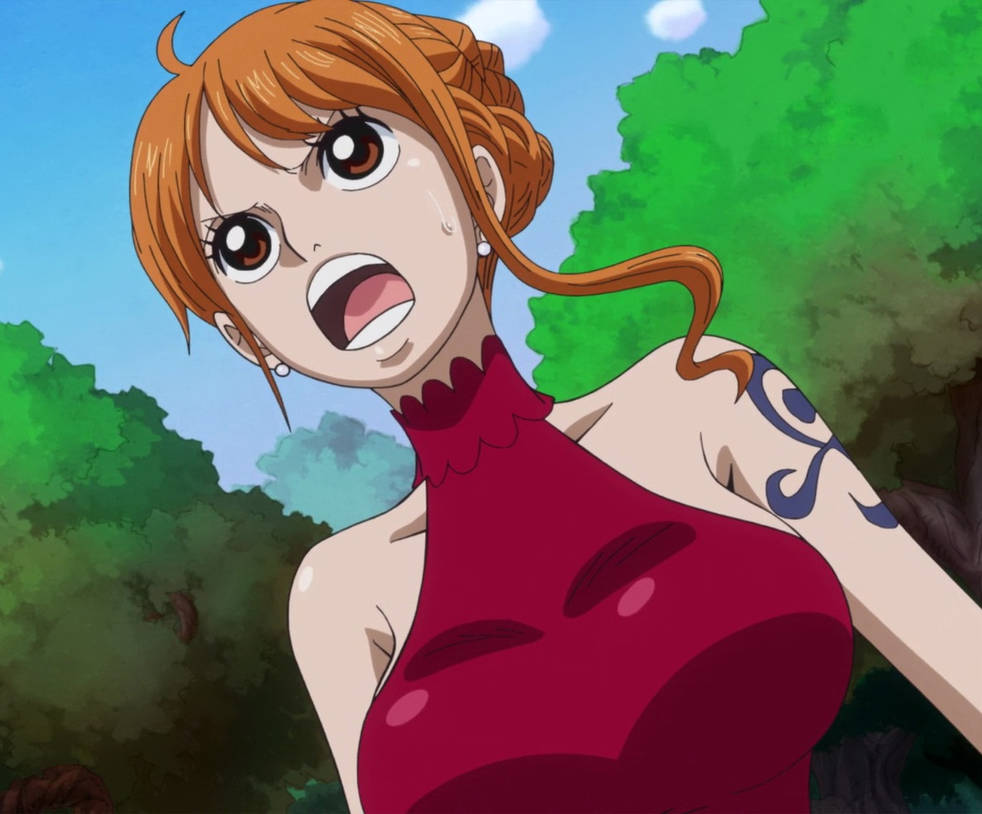 4. Nami from One Piece - wide 3