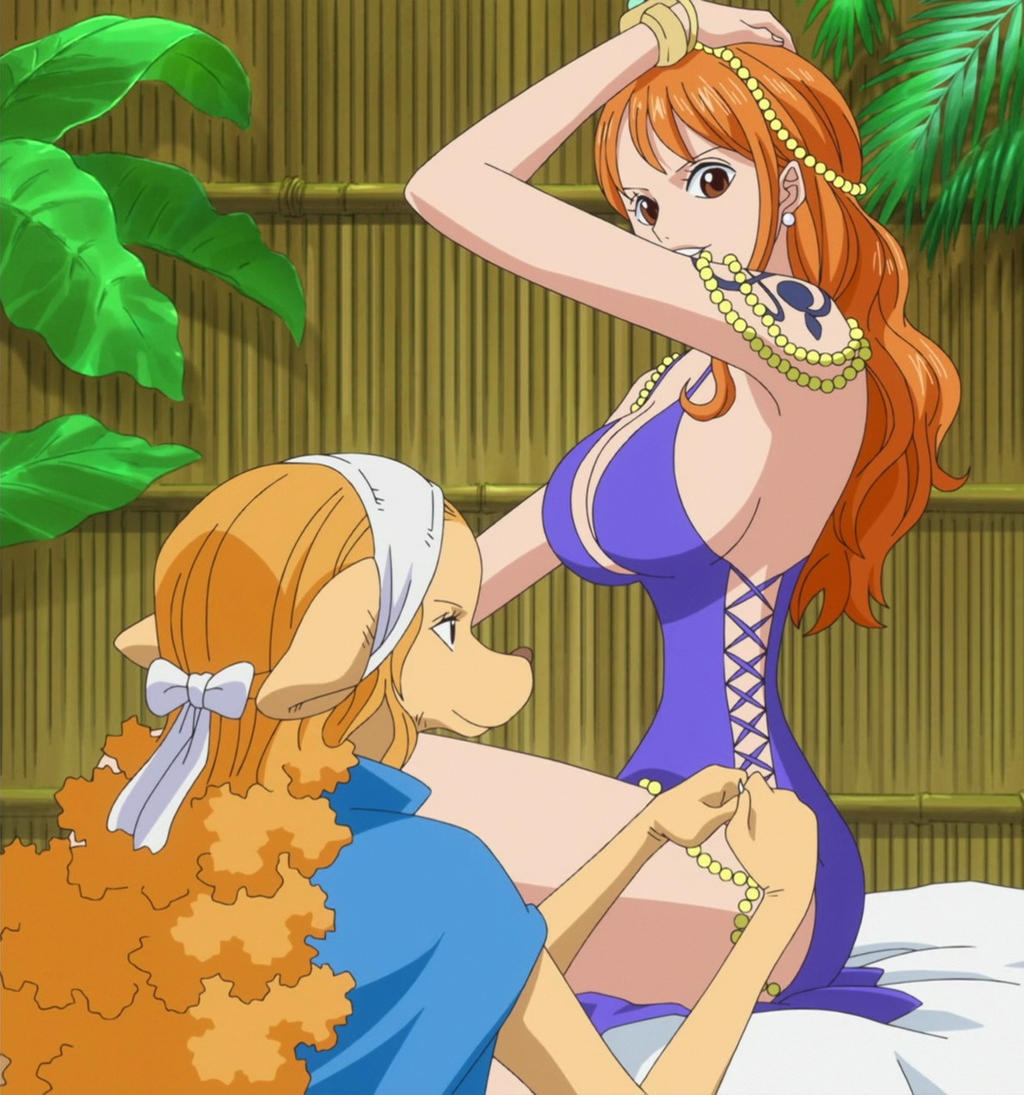 Wanda and Nami - One Piece.