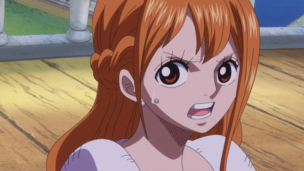 Nami crying for Sanji - One Piece ep 866 by Berg-anime on DeviantArt