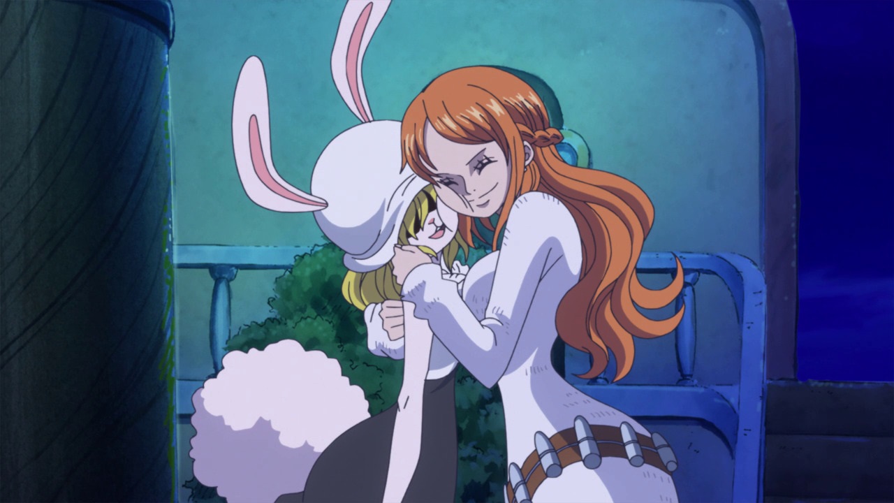 Nami Hugs Carrot One Piece Ep 863 By Berg Anime On Deviantart 