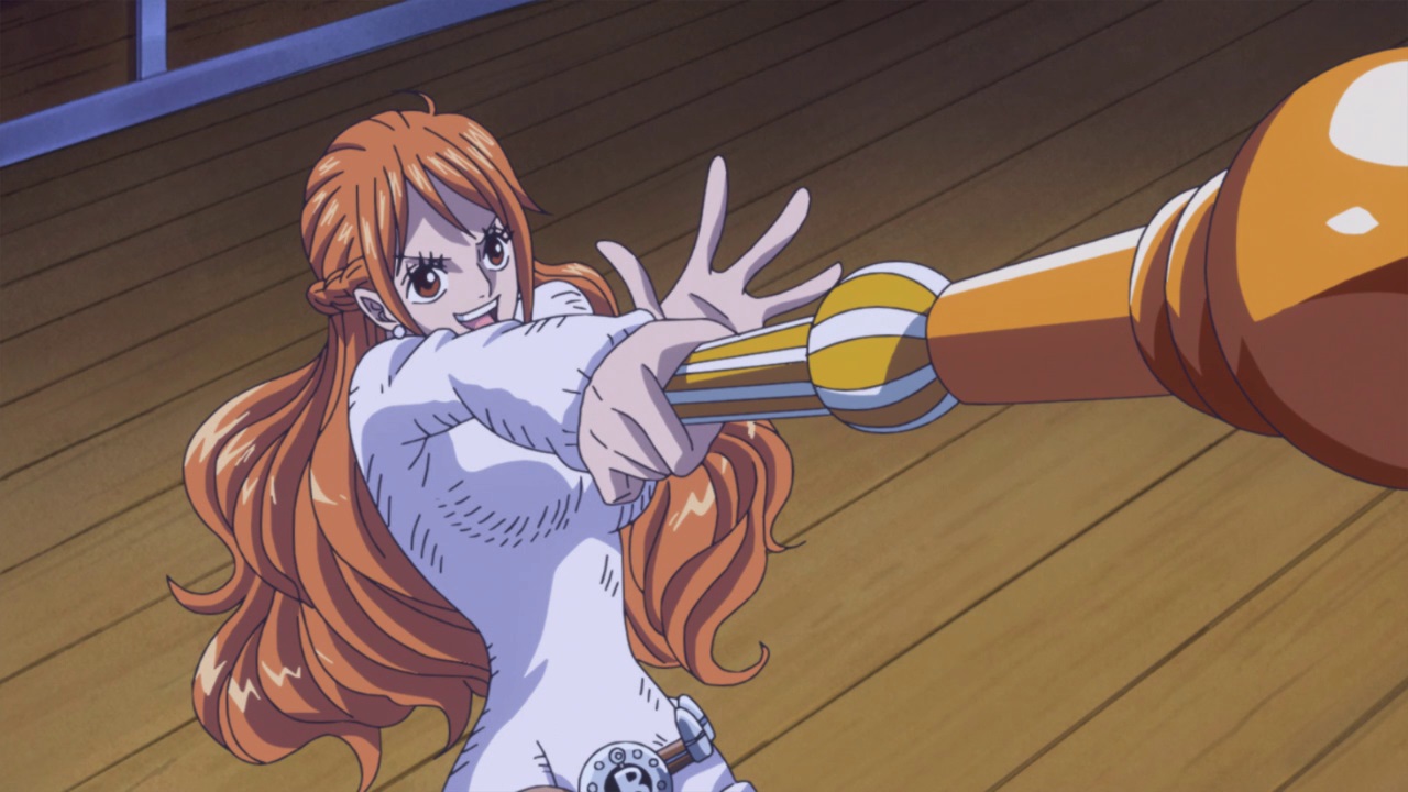 Nami With Clima Tact One Piece Ep 864 By Berg Anime On Deviantart Nami With Clima Tact One Piece Ep 864 By Berg Anime On Deviantart