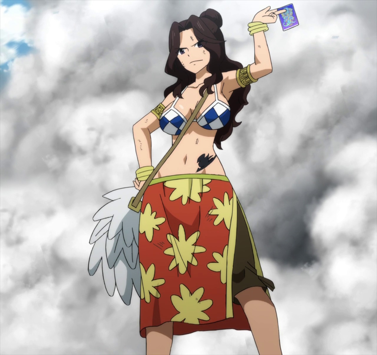 Fairy Tail LATAM - Personaje Kana Alberona 🥂 Anime Fairy Tail