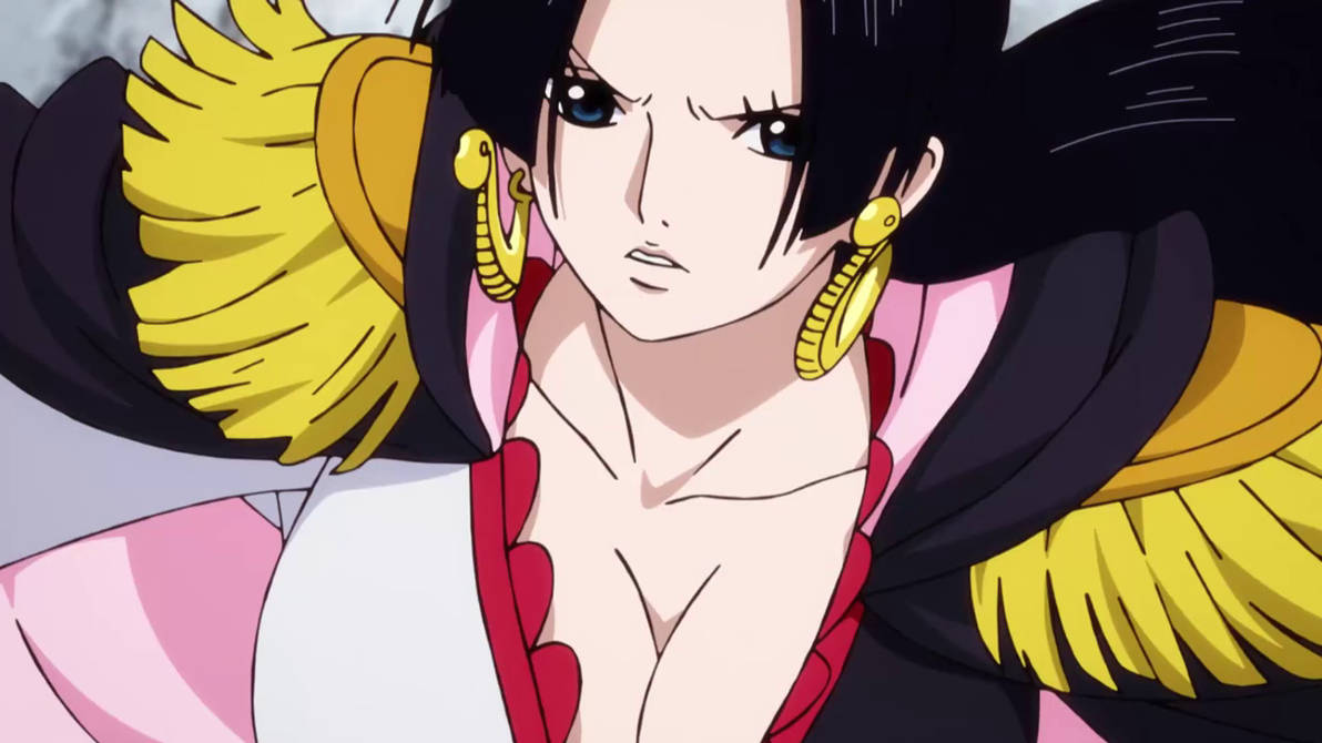 Boa Hancock Cleavage One Piece Episode 896 By Berg Anime On Deviantart 