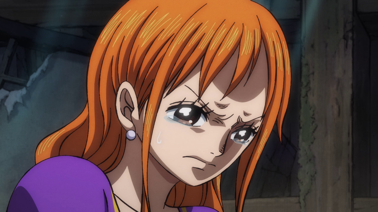 Nami crying - One Piece ep 910 by Berg-anime on DeviantArt