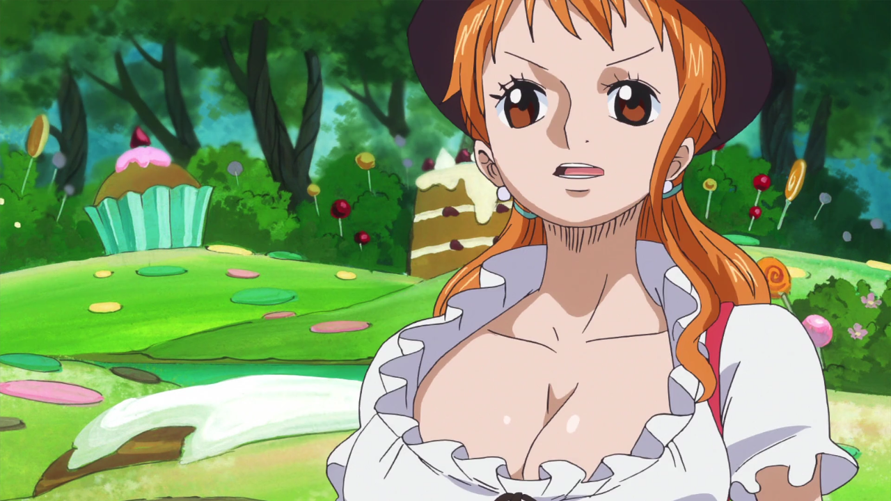 Nami Sexy Cleavage 1 One Piece Ep 791 By Berg Anime On Deviantart
