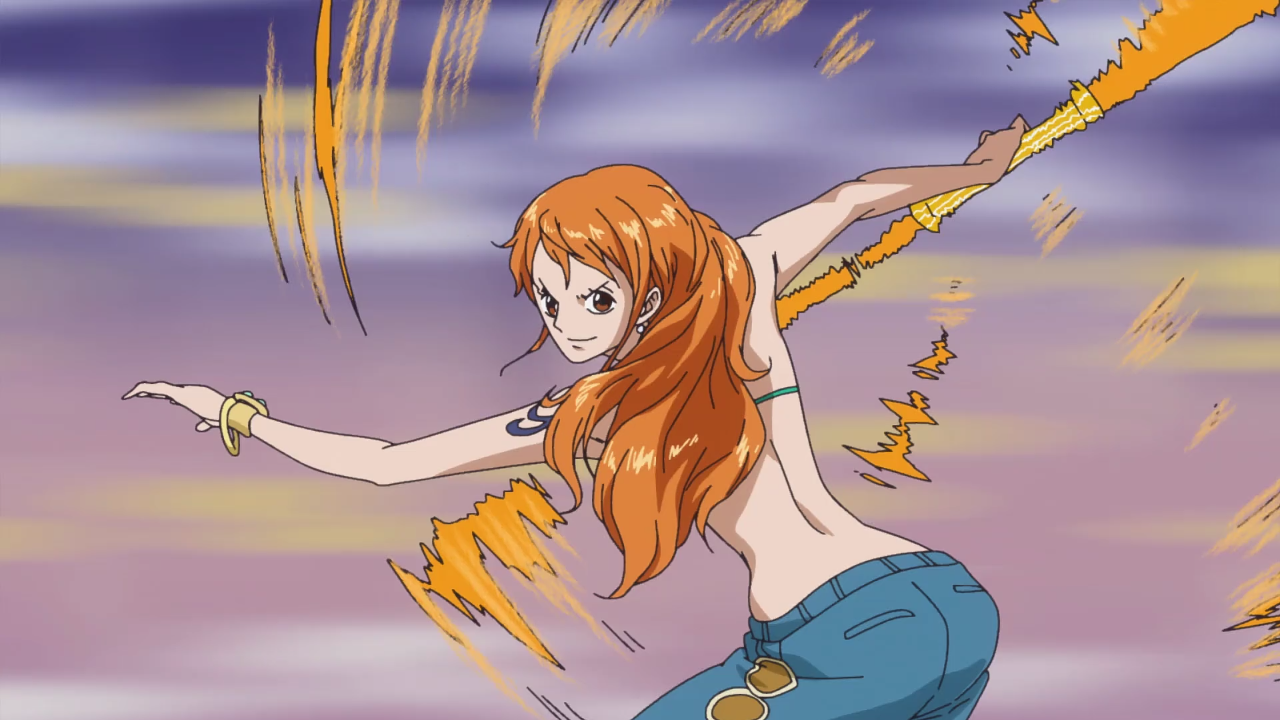 Nami In Opening One Piece By Berg Anime On Deviantart Nami In Opening One Piece By Berg Anime On Deviantart