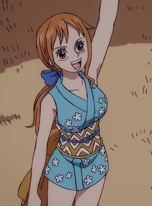 Nami cute - One Piece ep 1000 by Berg-anime on DeviantArt