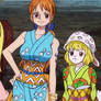 Nami and Carrot - One Piece ep 916