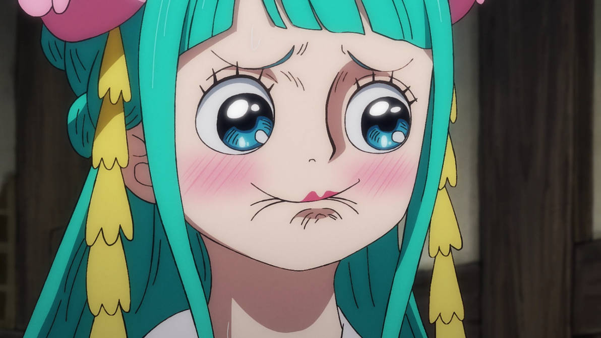 Hiyori funny face - One Piece ep 936 by Berg-anime on DeviantArt