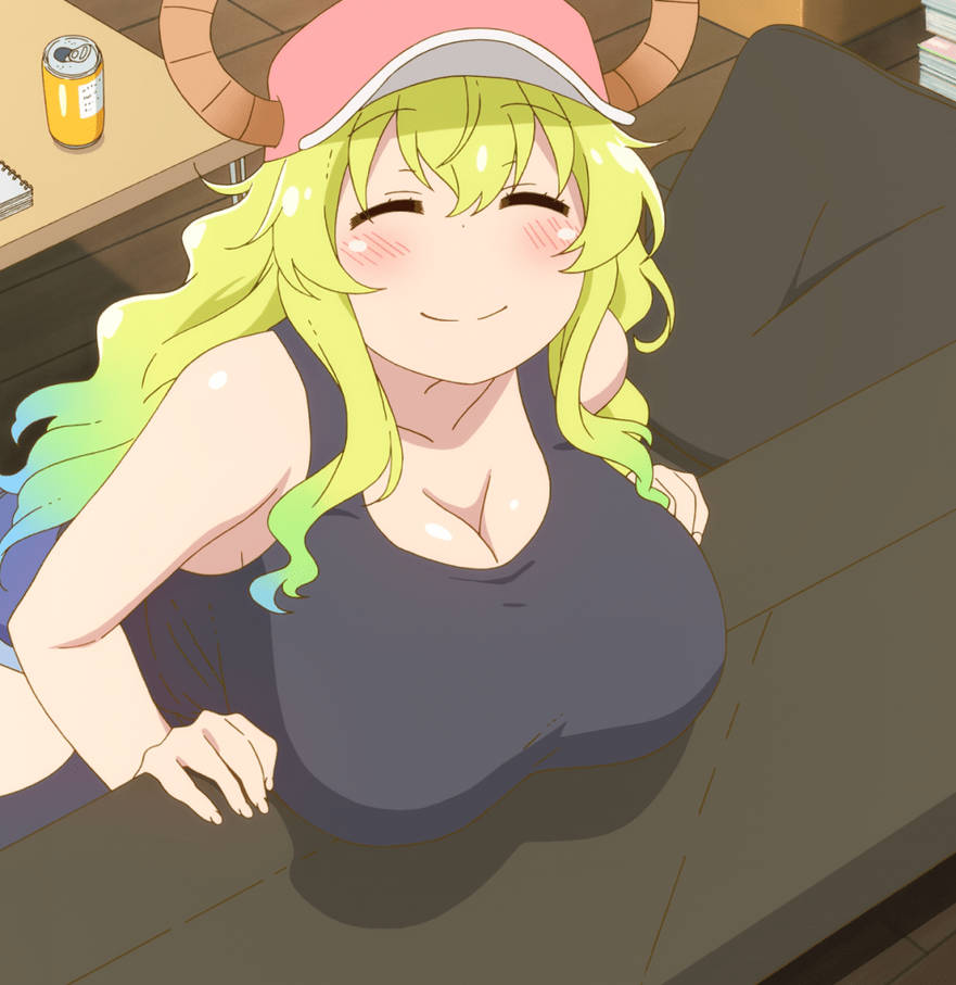 Lucoa stitch - Miss Kobayashi's Dragon Maid S ep 7 by Berg-anime on