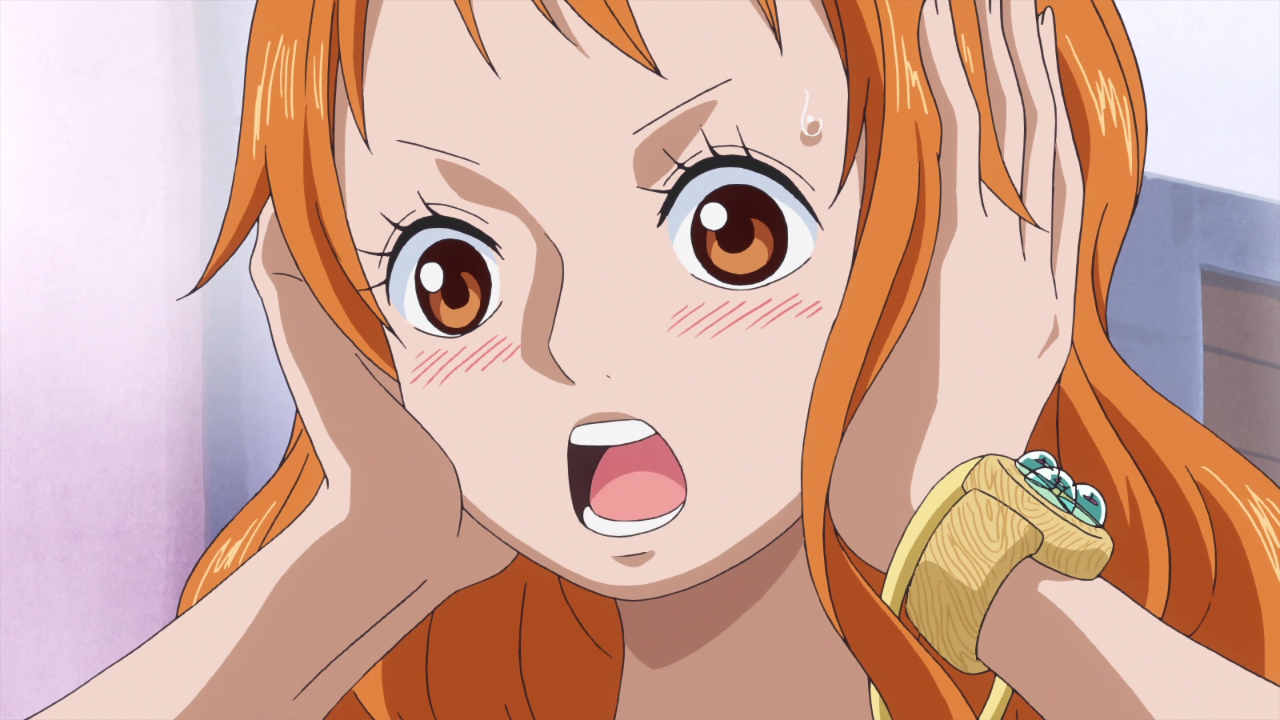 Nami Blushed One Piece Ep 785 By Berg Anime On Deviantart 
