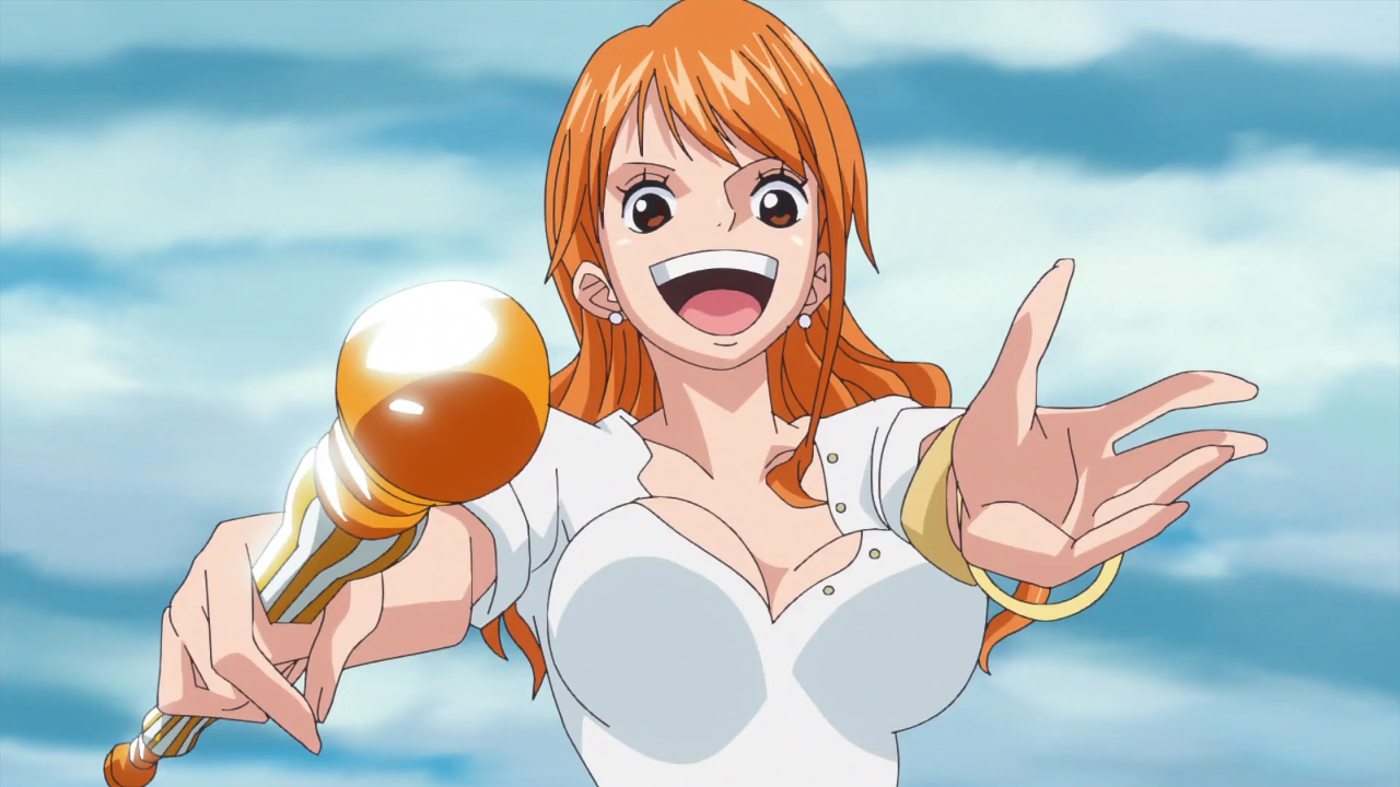 Nami smiling - One Piece episode 776 by Berg-anime on DeviantArt