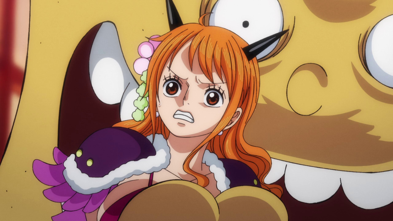 one piece - What's up with Nami's breast size? - Anime & Manga