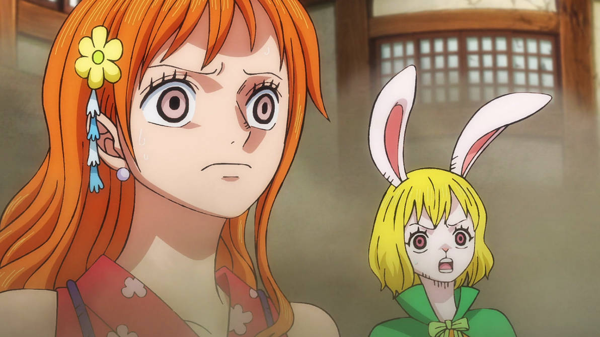 Nami and Carrot - One Piece episode 998 by Berg-anime on DeviantArt