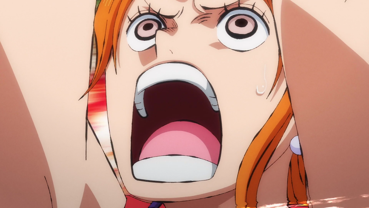 Nami crying - One Piece ep 851 by Berg-anime on DeviantArt