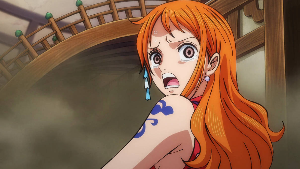 Nami crying - One Piece episode 998 by Berg-anime on DeviantArt