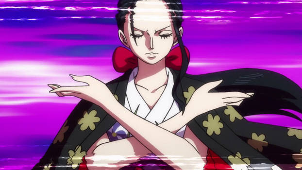 Nico Robin eyes - One Piece ep 1058 by Berg-anime on DeviantArt