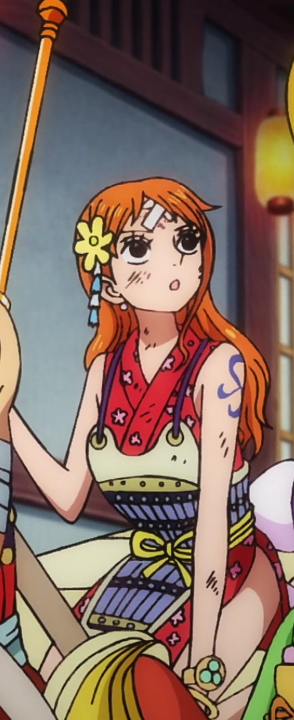 Nami smiling - One Piece episode 776 by Berg-anime on DeviantArt