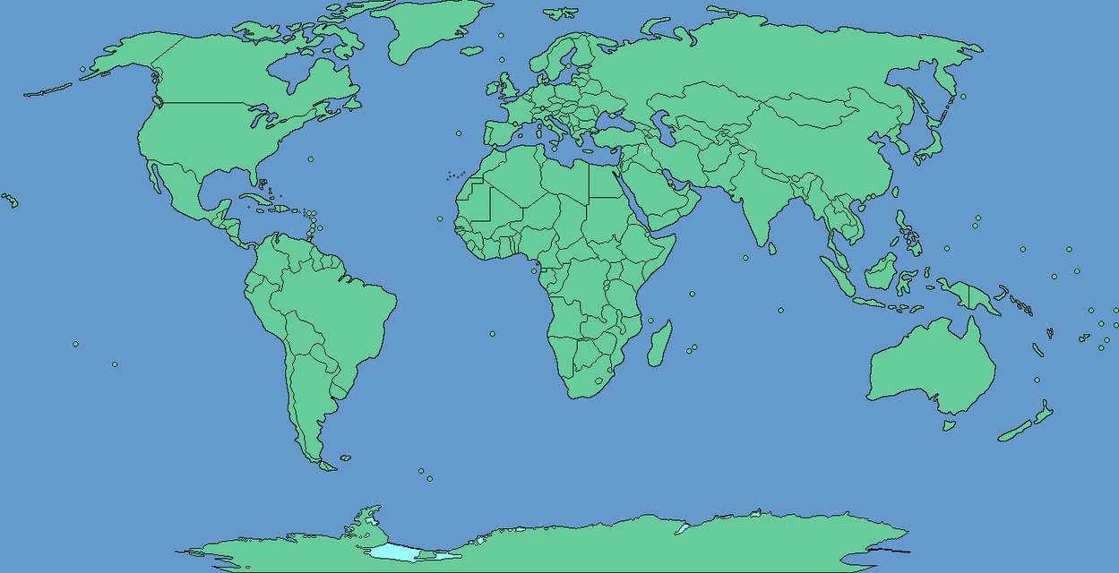 World Map Blank Green By Godofgold808 On Deviantart World Map Blank Green By Godofgold808 On Deviantart