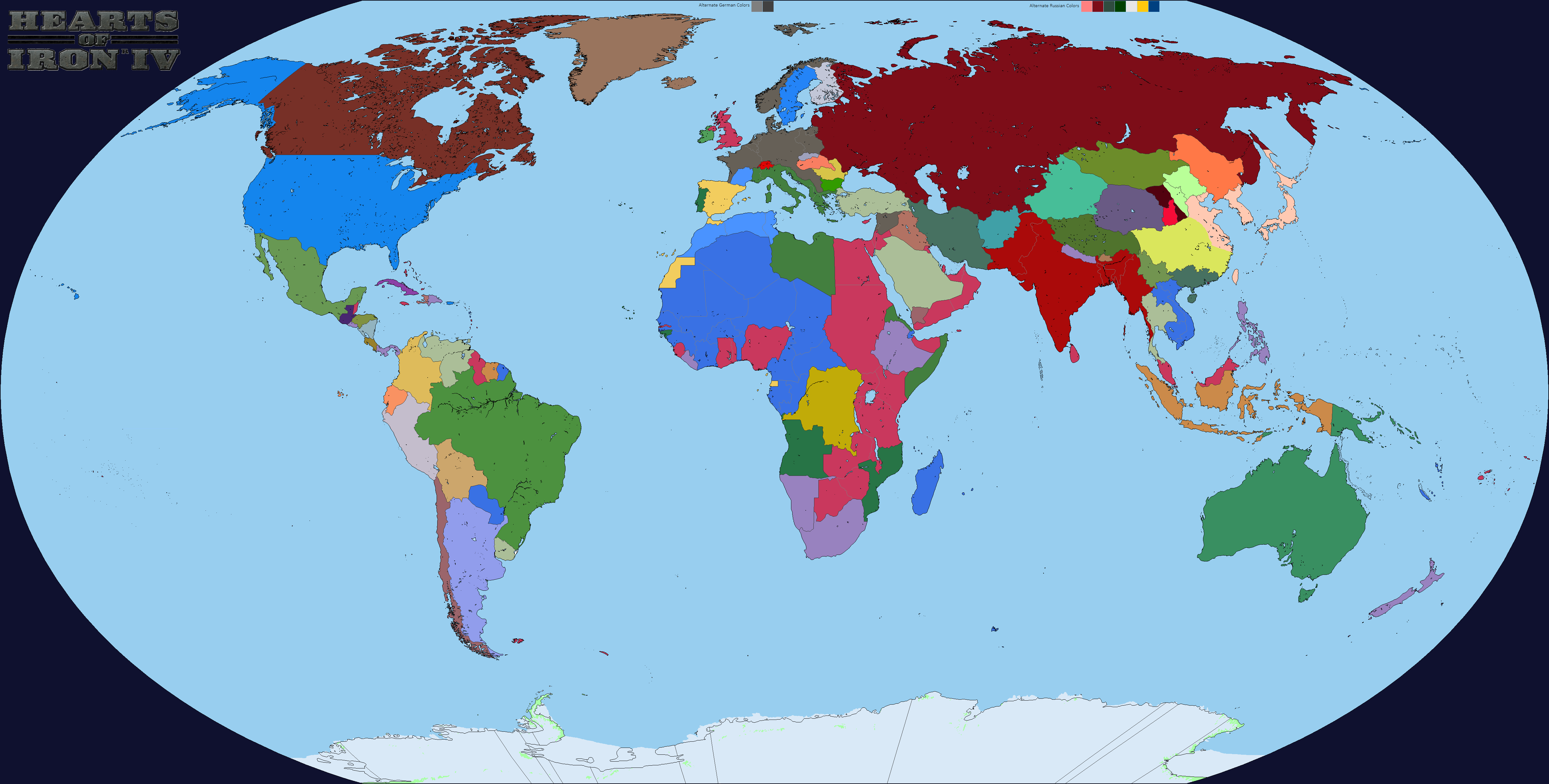 Hoi4 Map 1940 by GODOFGOLD808 on DeviantArt