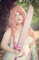 SU: Rose Quartz Cosplay -2