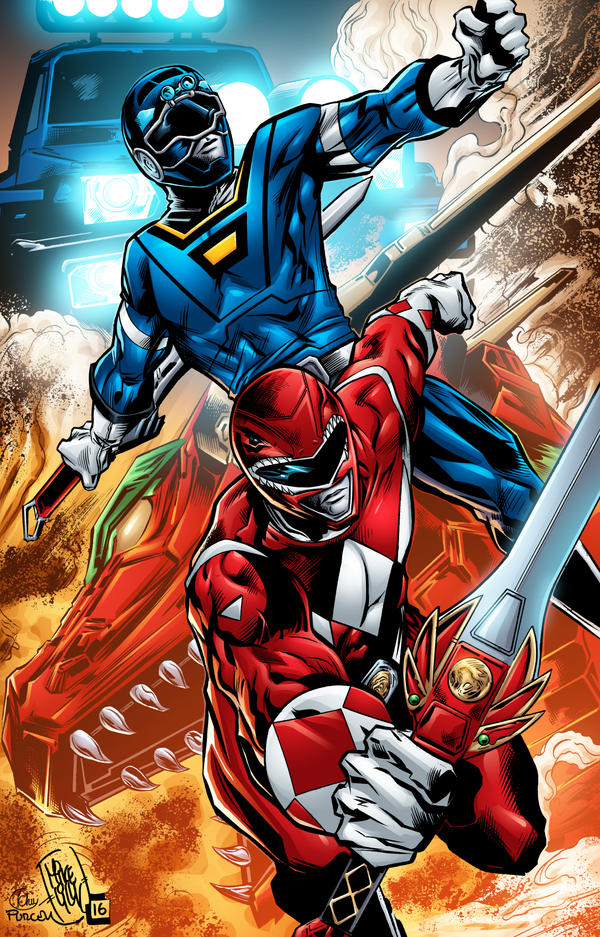 Go Go Power Rangers by ColorDojo on DeviantArt