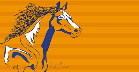 Broncos Horse 2014