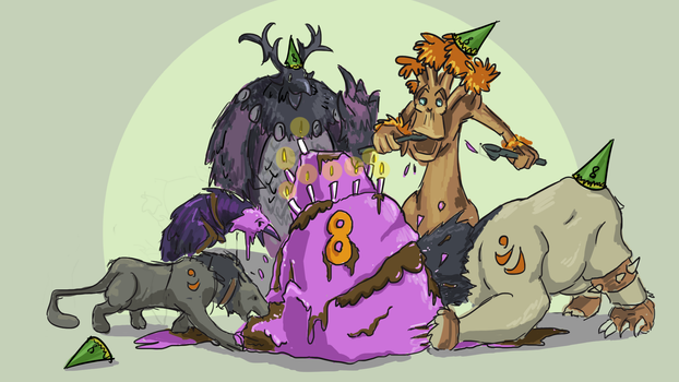 Today is our guilds 8th birthday!