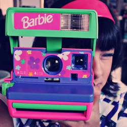 Barbie Poloroid Camera