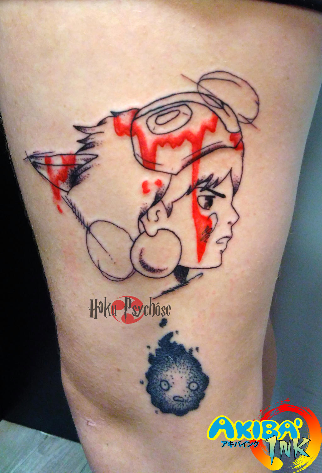 San mononoke hime tattoo by Haku-Psychose on DeviantArt
