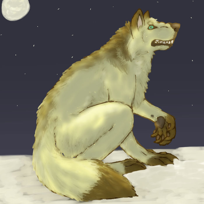 Beast First Form Beast Form by Snowshka on DeviantArt