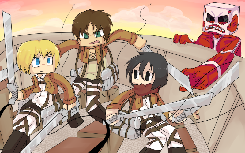 Shingeki No Minecraft :: Attack on Minecraft