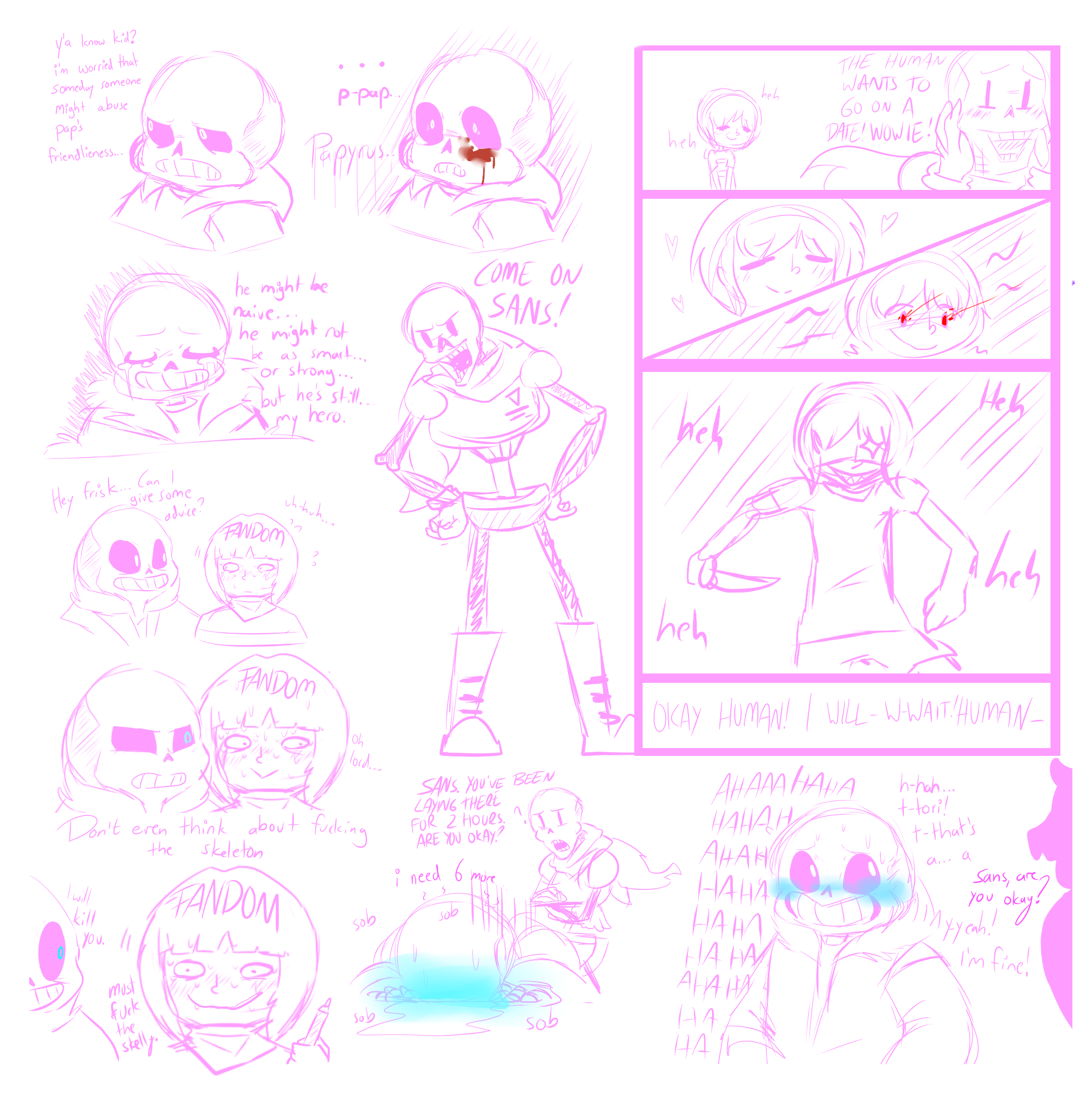 Undertale Sketchpage #1