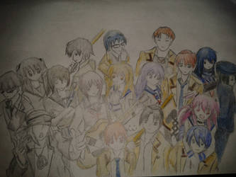 Group picture Angel Beats!