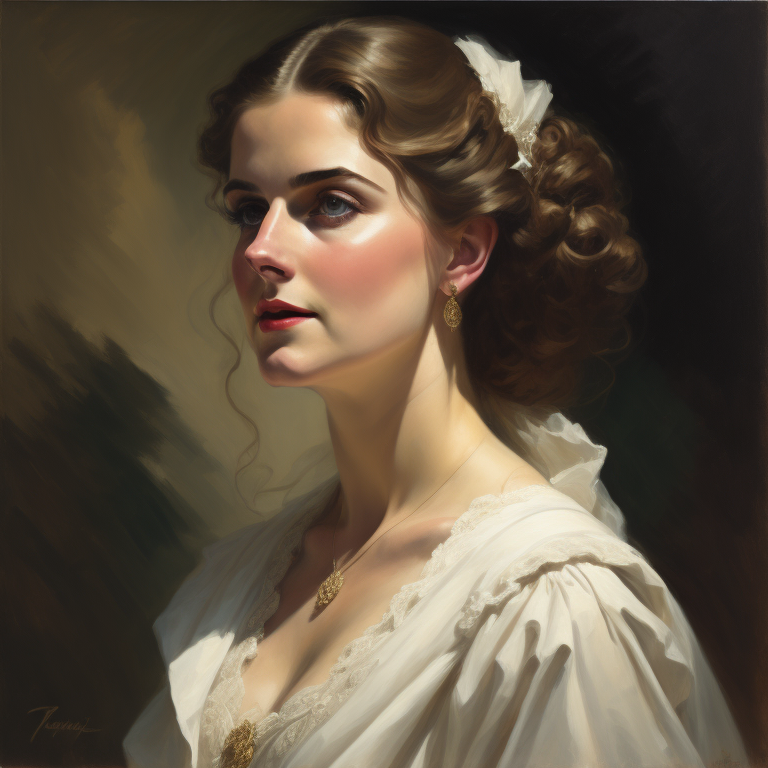Painting Of A Woman By Issy68 On DeviantArt painting-of-a-woman-by-issy68-on-deviantart