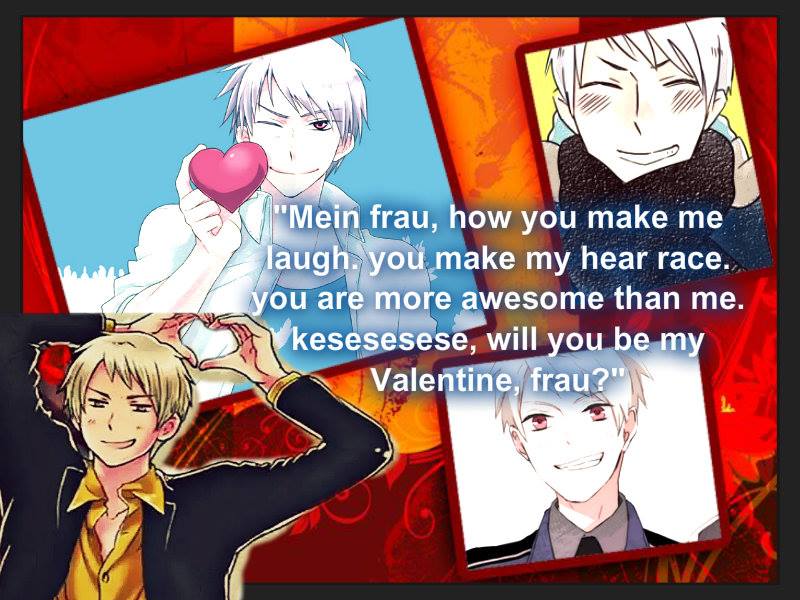 Hetalia: Prussia Valentine